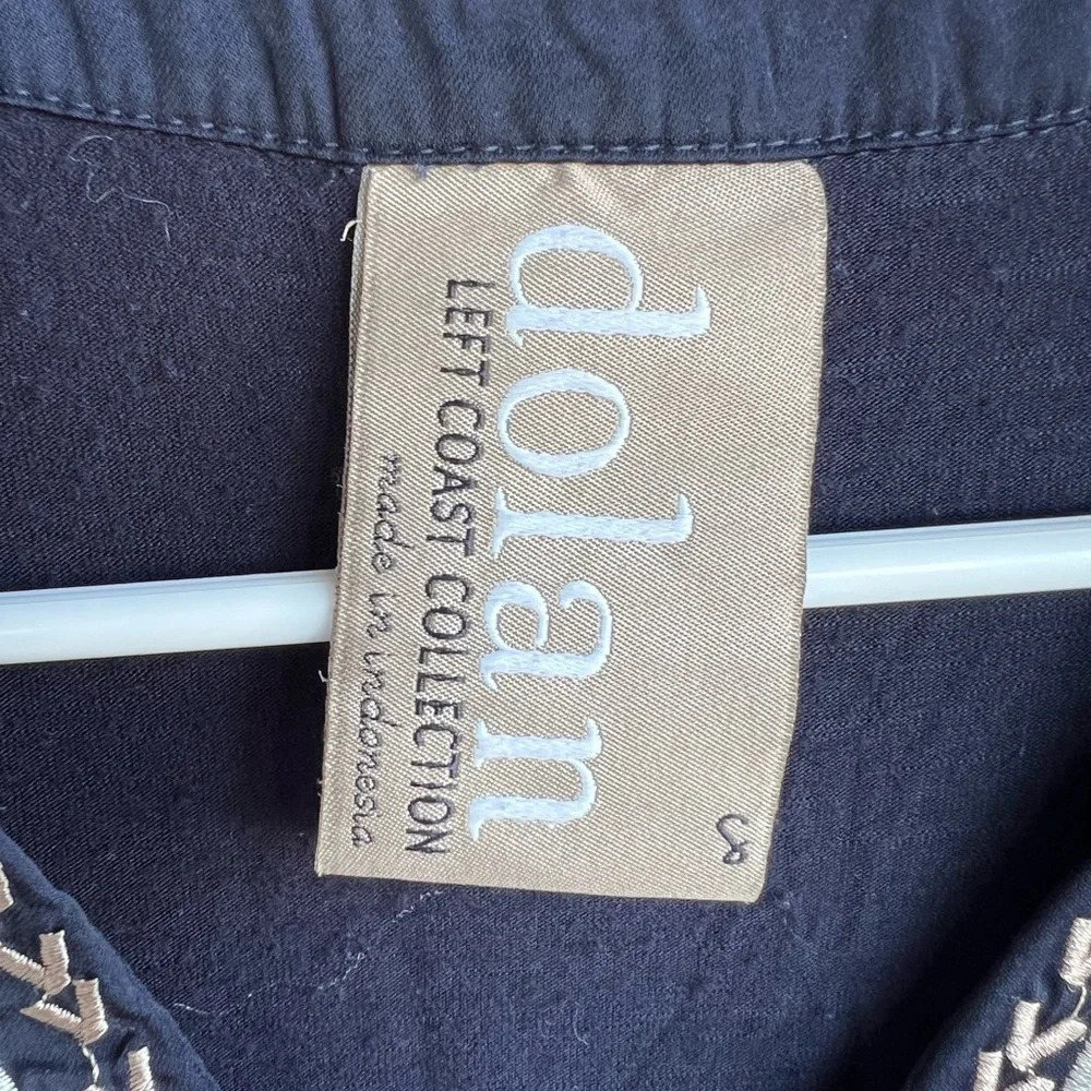 Dolan Left Coast Collection Boho Tunic Top - Size Small - SOLD OUT ON ANTHRO WEB - Picture 3 of 6